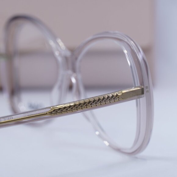 Chloe CH0011O 002 Butterfly Eyeglasses - Transparent Pink 56mm - Picture 6 of 11